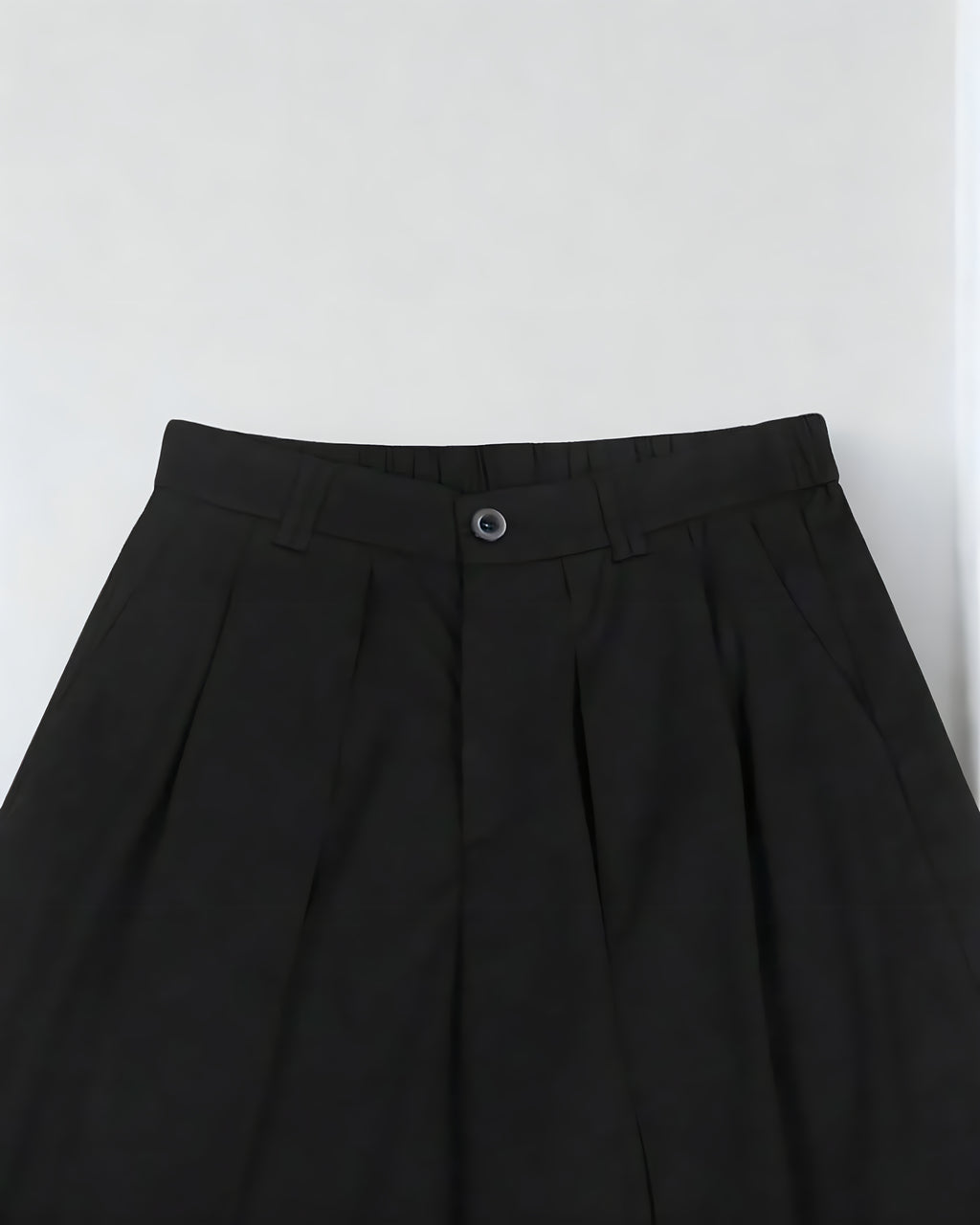 Calça Masculina Preta Wide Leg – Estilo Japonês e Caimento Solto